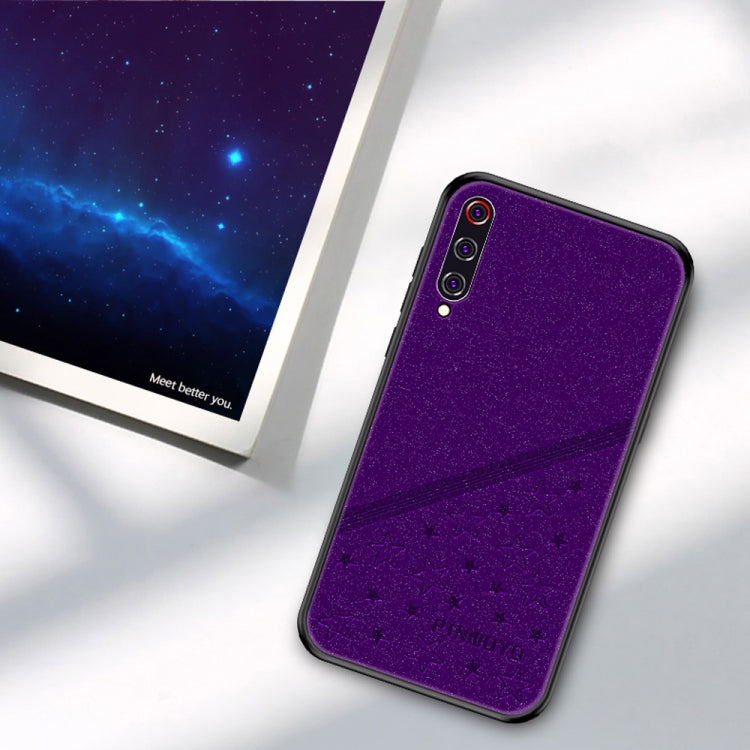 PINWUYO Full Coverage Waterproof Shockproof PC+TPU+PU Case for Xiaomi Mi 9(Purple) - Xiaomi Cases by dibase | Online Shopping UK | buy2fix