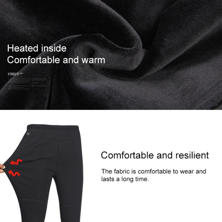 USB Secure Smart Thermostat Hair Hot Pants for Men (Color:Black Size:L) - Pants by buy2fix | Online Shopping UK | buy2fix