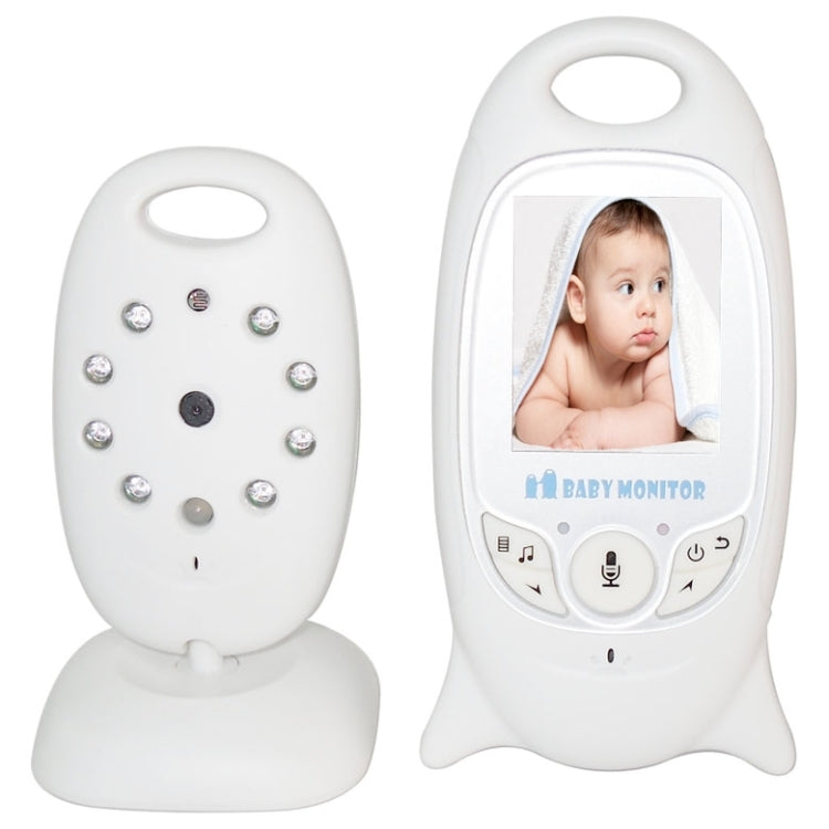VB601 2.0 inch LCD Screen Hassle-Free Portable Baby Monitor, Support Two Way Talk Back, Night Vision(EU Plug) - Security by buy2fix | Online Shopping UK | buy2fix
