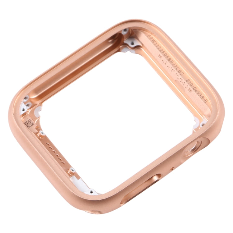 For Apple Watch Series SE 2022 44mm Stainless Steel Middle Frame Bezel Plate (Rose Gold) - LCD Related Parts by buy2fix | Online Shopping UK | buy2fix