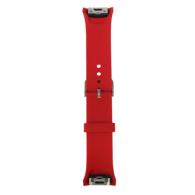 For Samsung Gear S2 Sport / Gear S2 Watch Solid Color Silicone Watchband(Red) - Smart Wear by buy2fix | Online Shopping UK | buy2fix