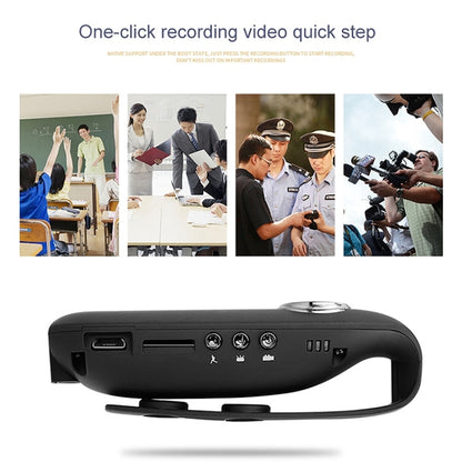 IDV 007 HD 1080P Clip Design Law Enforcement Recorder Portable Mini Monitoring Recorder, Support Motion Detection & TF Card (Max 128GB) - Security by buy2fix | Online Shopping UK | buy2fix