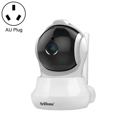 SriHome SH020 3.0 Million Pixels 1296P HD AI IP Camera, Support Two Way Talk / Auto Tracking / Humanoid Detection / Night Vision / TF Card, AU Plug - Security by SriHome | Online Shopping UK | buy2fix