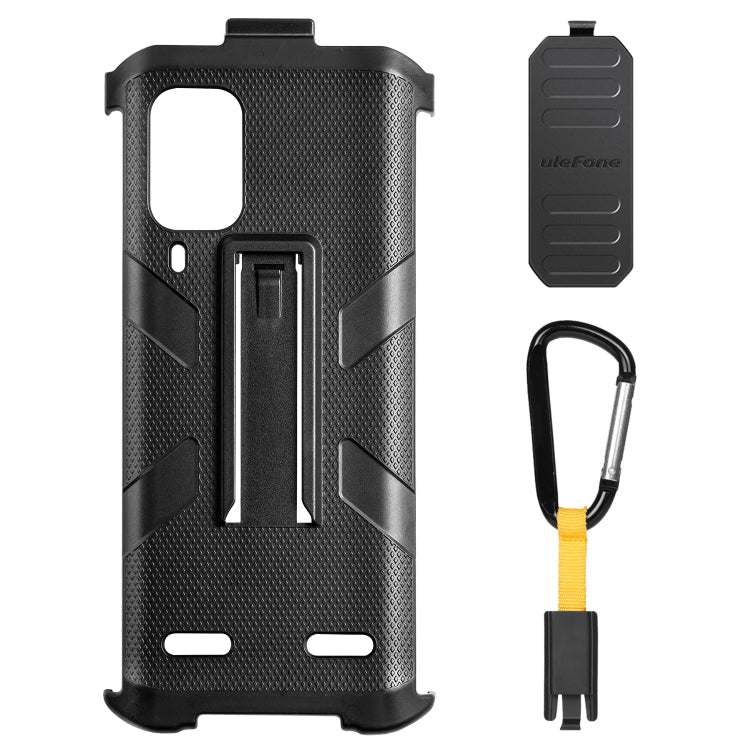 For Ulefone Armor 12 5G Multifunctional TPU + PC Protective Case with Back Clip & Carabiner (Black) - Ulefone Cases by Ulefone | Online Shopping UK | buy2fix