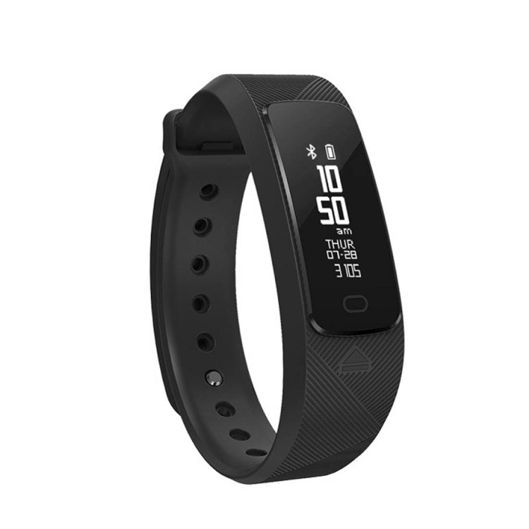 SMA-B2 Fitness Tracker Bluetooth 4.0 Smart Bracelet, IP67 Waterproof, Support Sports Modes / Heart Rate Monitor / Blood Pressure Monitor / Sleep Monitor(Black) - Smart Wear by buy2fix | Online Shopping UK | buy2fix