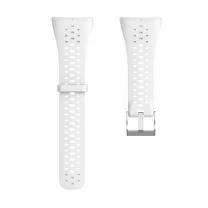 Silicone Sport Watch Band for POLAR M400 / M430(White) - Smart Wear by buy2fix | Online Shopping UK | buy2fix