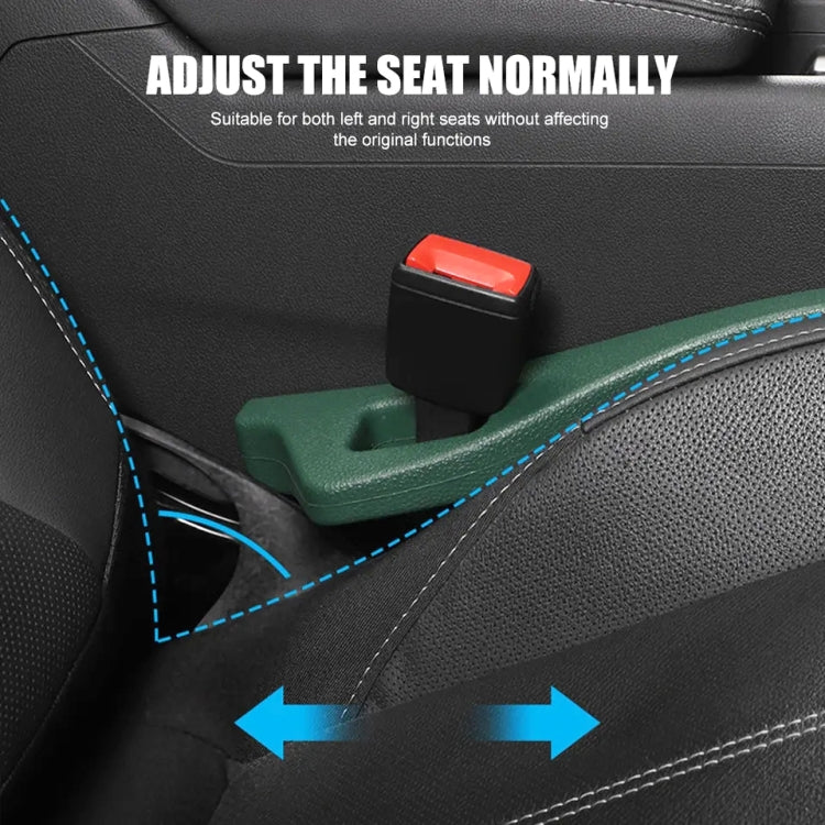 1 Pair Car Seat Gap Bar Car Interior Armrest Box Gap Leak-proof Filler (Brown) - Seat Accessories by buy2fix | Online Shopping UK | buy2fix
