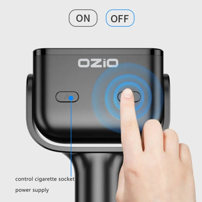 Ozio Y48TC QC3.0 + Type-C Dual Port Fast Charging Multi-function Car Charger Cigarette Lighter - Car Charger by ozio | Online Shopping UK | buy2fix