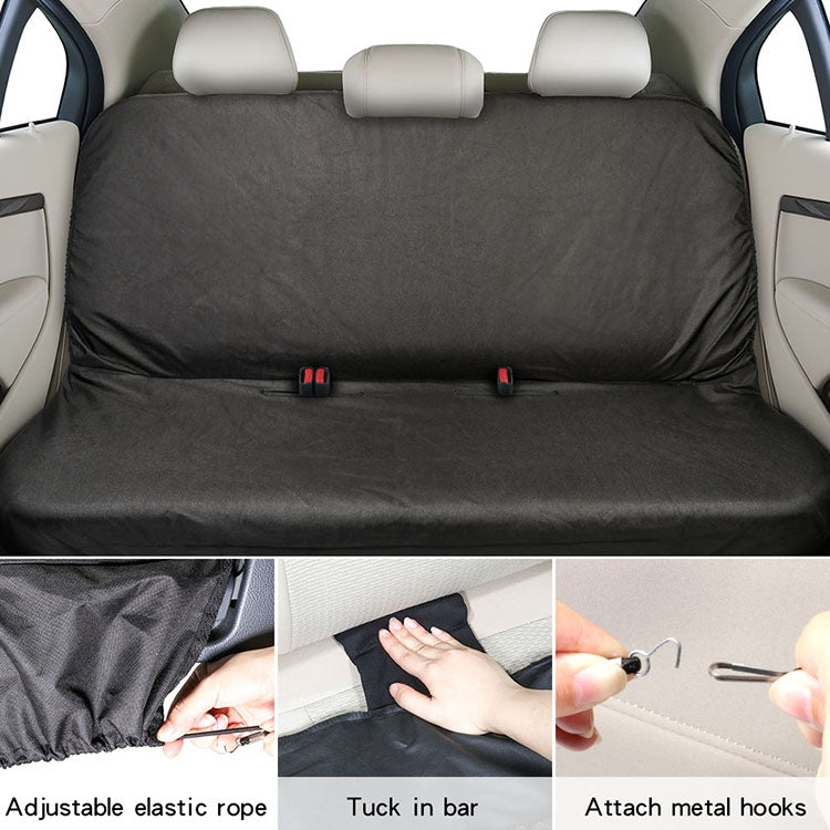 TIROL T26304 General Car Waterproof Oxford Cloth Rear Seat Protector Cover - Seat Accessories by TIROL | Online Shopping UK | buy2fix