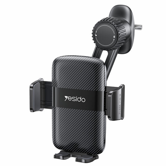 Yesido C242 Adjustable Car Air Vent Mechanical Phone Clip Holder - Universal Car Holders by Yesido | Online Shopping UK | buy2fix