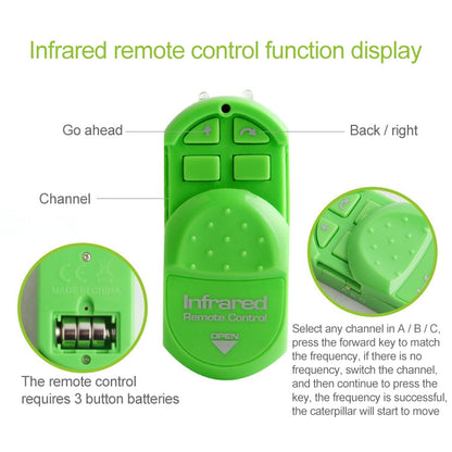 9910A Infrared Sensor Remote Control Simulated Insect Creative Children Electric Tricky Toy Model (Orange) -  by buy2fix | Online Shopping UK | buy2fix