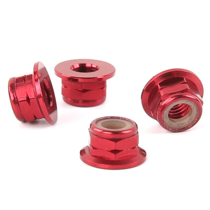 100 PCS iFlight M5 CW 6061 Aluminum Motor Screw Nuts Nylon Insert Self Lock Flange Nut for RC FPV Racing Drone Motor(Red) - Toys & Hobbies by IFLIGHT | Online Shopping UK | buy2fix