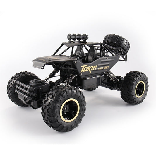 HD6026 1:12 Large Alloy Climbing Car Mountain Bigfoot Cross-country Four-wheel Drive Remote Control Car Toy, Size: 37cm(Black) - RC Cars by buy2fix | Online Shopping UK | buy2fix