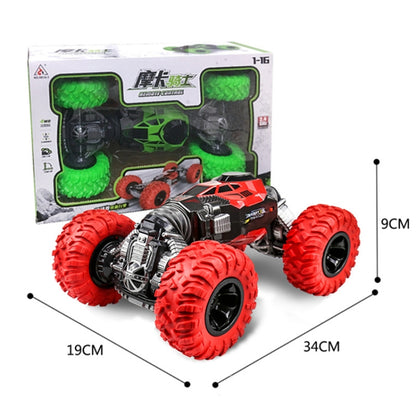 675E 1:16 2.4GHz Double-sided Twisted Off-road Four-wheel Drive Climbing Remote Control Children Toy Car, Size: 33cm(Red) - RC Cars by buy2fix | Online Shopping UK | buy2fix