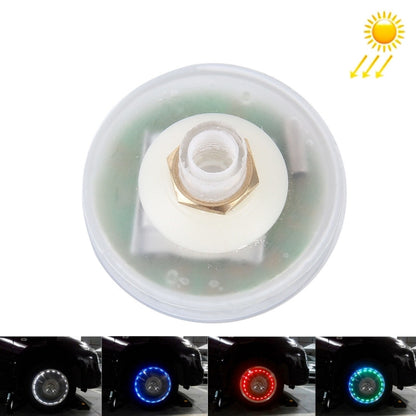 Solar Car Tyre Tire Inflating Valve Decorative Lighting Hot Wheels Strobe Flashing LED Light Lamp - Decorative Lights by buy2fix | Online Shopping UK | buy2fix