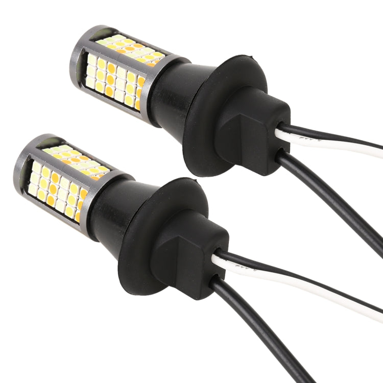 T20/7740 DC12V 3.7W 81 SMD-3030-LEDs Three Color Car DRL&Turn Light, Length: 2m - Running Lights by buy2fix | Online Shopping UK | buy2fix