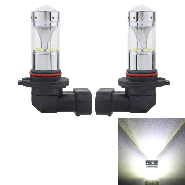 2 PCS 9005 60W 1200 LM 6000K Car Fog Lights with 12 XB-D LED Lamps, DC 12V(White Light) - Fog / Driving Lights by buy2fix | Online Shopping UK | buy2fix