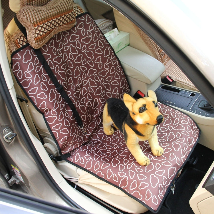 Nonslip Folding Car Front Seat Pattern Cover Pet Cat Dog Cushion Mat, Size: 100 x 50 x 0.1 cm - Seat Accessories by buy2fix | Online Shopping UK | buy2fix