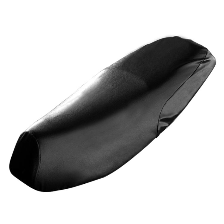 Waterproof Motorcycle Black Leather Seat Cover Prevent Bask In Seat Scooter Cushion Protect, Size: L, Length: 55-60cm; Width: 25-35cm - Seat Covers by buy2fix | Online Shopping UK | buy2fix