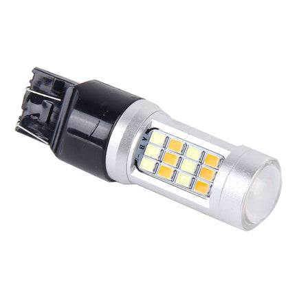 2 PCS T20/7443-42LED 20W 21*2835W+21*2835Y White+Yellow Light Turn Signal Light with Len. DC 12-24V - Arrow Turn Lights by buy2fix | Online Shopping UK | buy2fix