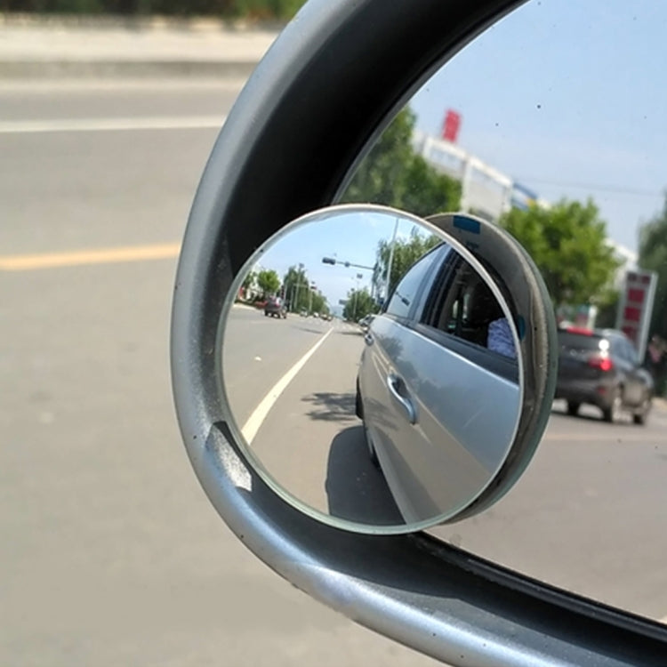 2 PCS XIAOLIN XL-1008A Car Blind Spot Rear View 360 Degree Angle Adjustable Wide Angle Mirror, Diameter: 5cm - Convex Mirror & Accessories by buy2fix | Online Shopping UK | buy2fix