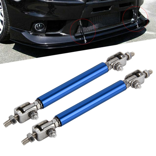 2 PCS Car Modification Large Surrounded By The Rod Telescopic Lever Front and Rear Bars Fixed Front Lip Back Shovel Adjustable Small Rod, Length: 20cm(Blue) - In Car by buy2fix | Online Shopping UK | buy2fix