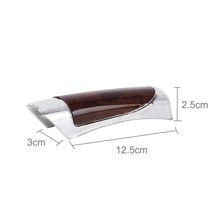 SHUNWEI SD-2002 Car Auto Universal Plastic Anti Slip Parking Hand Brake Cover Case Sleeve Black with Sticker Strip(Brown) - Shift Knob by SHUNWEI | Online Shopping UK | buy2fix