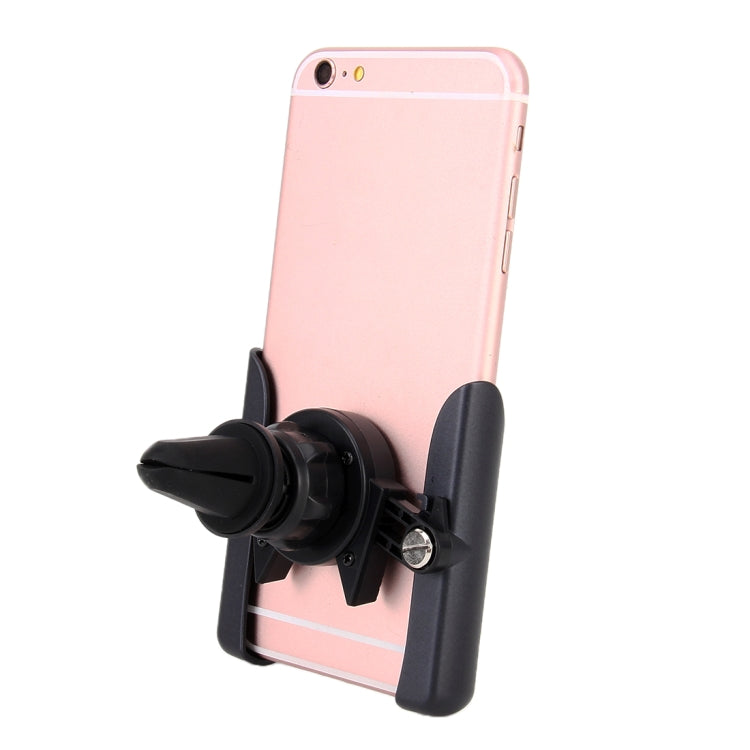 Universal Car Air Vent Mount Phone Holder Stand, Clip Width: 6-8.5cm, For iPhone, Galaxy, Sony, Lenovo, HTC, Huawei and other Smartphones (Black) - Car Holders by buy2fix | Online Shopping UK | buy2fix