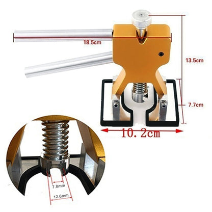 44 in 1 Auto Car Metal PDR Dent Lifter-Glue Puller Tab Hail Removal Paintless Car Dent Repair Tools Kit, with 20W Glue Gun, US Plug or EU Plug - In Car by buy2fix | Online Shopping UK | buy2fix