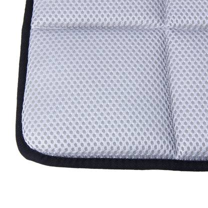 Universal Breathable Four Season Auto Ice Blended Fabric Mesh Seat Cover Cushion Pad Mat for Car Supplies Office Chair(Grey) - Seat Accessories by buy2fix | Online Shopping UK | buy2fix