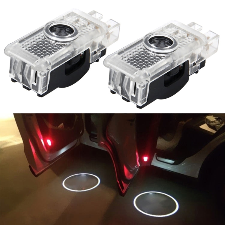 2 PCS LED Car Door Welcome Logo Car Brand 3D Shadow Light for Mercedes-Benz CMS-BZ6 and CMS-BZ13 - Door Lights by buy2fix | Online Shopping UK | buy2fix