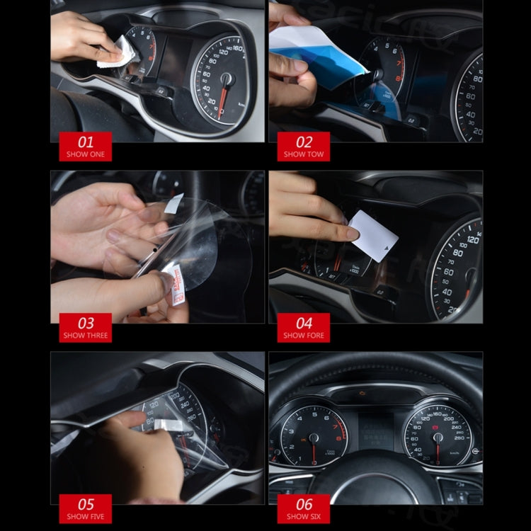 Car-Styling Auto Protection Covers Accessories Car Dashboard Protective Film 99% Light Transmitting for Audi A4L - Accessories by buy2fix | Online Shopping UK | buy2fix