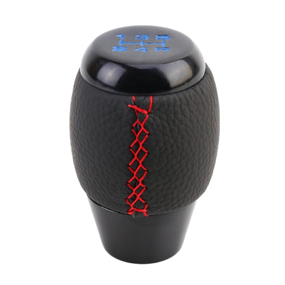 Universal Car Leather Metal Gear Shift Knob Modified Car Auto Transmission Shift Lever Knob - Shift Knob by buy2fix | Online Shopping UK | buy2fix