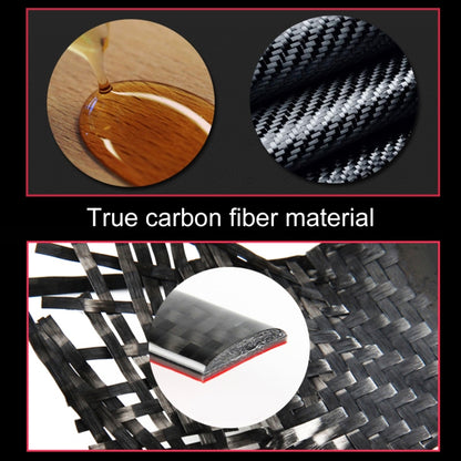 Car Carbon Fiber Steering Wheel Decorative Sticker for Audi A4L / A5 / Q5 - Car Interior Mouldings by buy2fix | Online Shopping UK | buy2fix