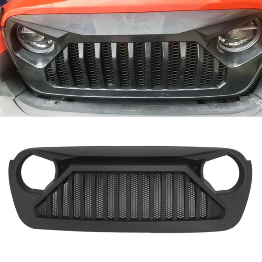 Car Front Racing Front Grille Grid Insect Net for Jeep Wrangler JL 2018 - In Car by buy2fix | Online Shopping UK | buy2fix