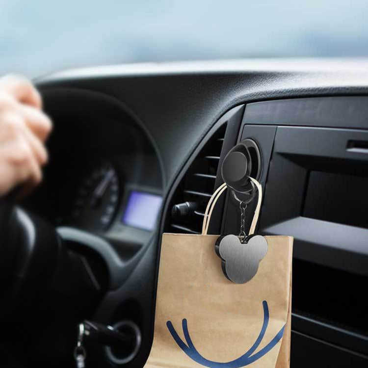 3R-2153 4 PCS Car Mini Convenient Hooks Bags Hanger Holder - Auto Fastener & Clips by 3R | Online Shopping UK | buy2fix