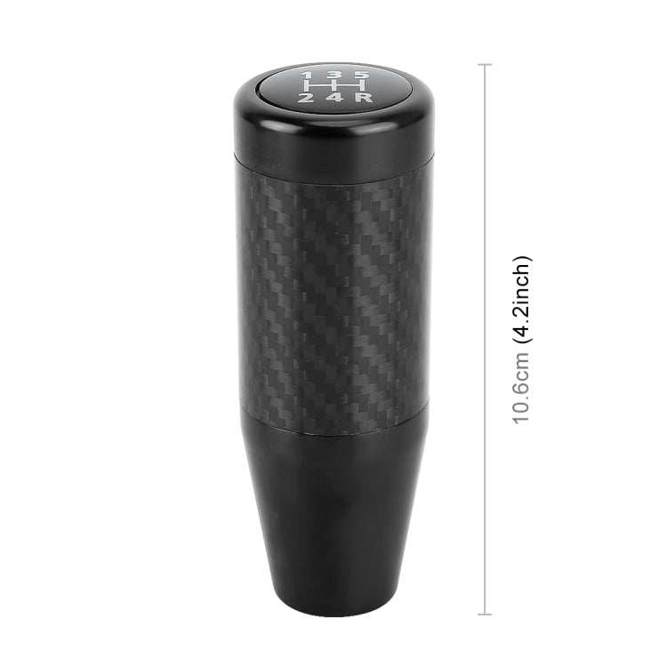 Universal Car Carbon Fiber Pattern Gear Head Gear Shift Knob (Black) -  by buy2fix | Online Shopping UK | buy2fix