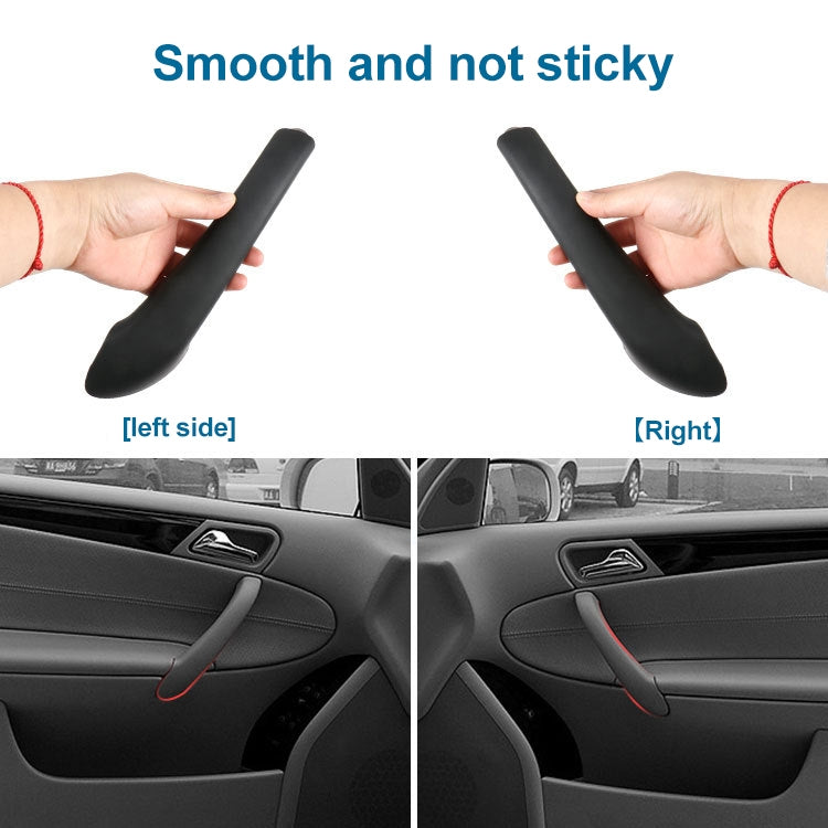 Car Front Right Inside Doors Handle Pull Trim Cover for Mercedes-Benz C-class W203 -2007, Left Driving (Black) - In Car by buy2fix | Online Shopping UK | buy2fix