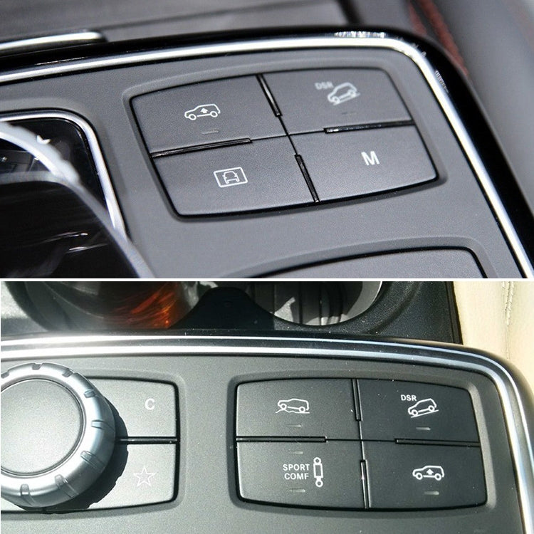 Car Model A4 Downhill Auxiliary Switch Shift Button for Mercedes-Benz GL GLE Class W166, Left Driving - In Car by buy2fix | Online Shopping UK | buy2fix