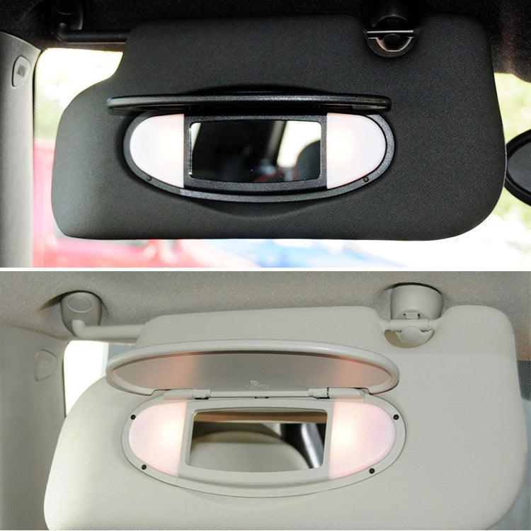 Car Sunshade Makeup Mirror Sun Visor for BMW mini R50R56, Left Driving (Black) - In Car by buy2fix | Online Shopping UK | buy2fix