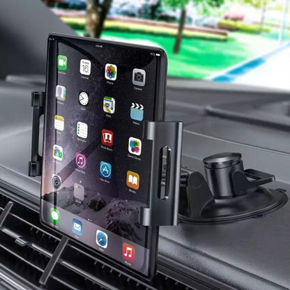 Car Dashboard Tablet Holder PU Suction Cup Windshield Bracket - In Car by buy2fix | Online Shopping UK | buy2fix