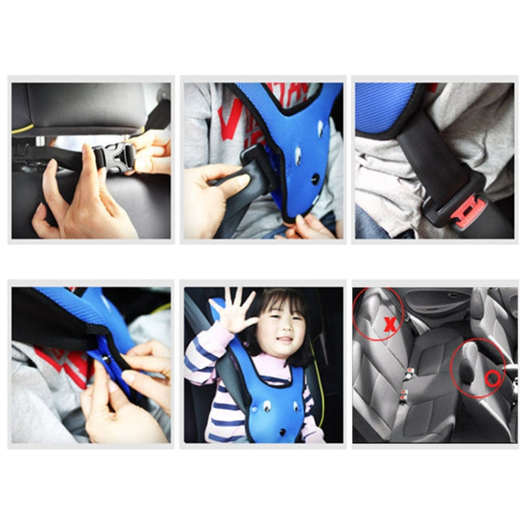 Car Child Rabbit Double Shoulder Seat Belt Adjuster (Red) -  by buy2fix | Online Shopping UK | buy2fix