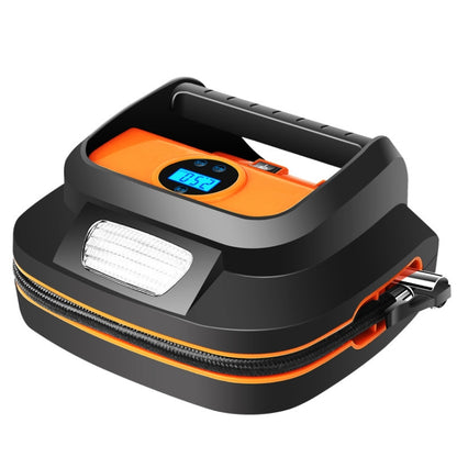 DC12V 120W 22-cylinder Portable Multifunctional Car Air Pump with LED Lamp, Style: Digital Display + Toolbox - In Car by buy2fix | Online Shopping UK | buy2fix