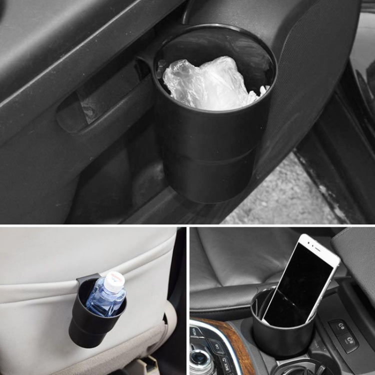 Multifunctional Car Water Cup Holder Hanging Storage Box Mobile Phone Holder Air Outlet Trash Can (Black) -  by buy2fix | Online Shopping UK | buy2fix