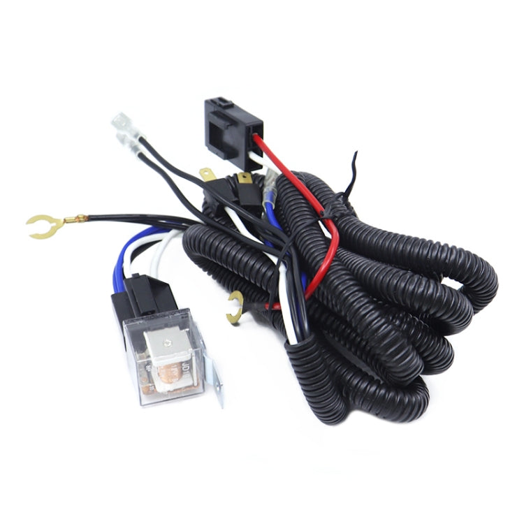 12V Car Horn Wiring Harness Relay Cable - In Car by buy2fix | Online Shopping UK | buy2fix
