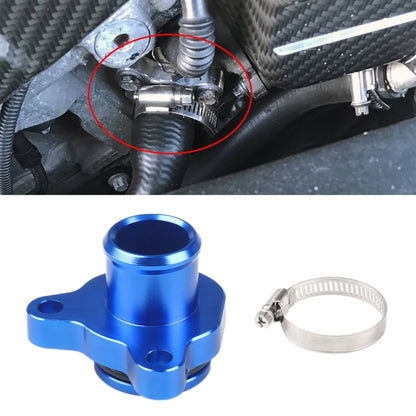 Car Water Hose Joint Pipe Adaptor with Clamps 11537541992 for BMW 335i (Blue) - In Car by buy2fix | Online Shopping UK | buy2fix