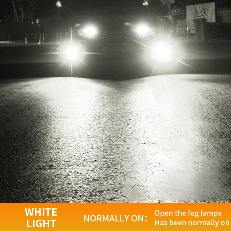 1 Pair H11 27W / DC12V Car Aluminum Alloy Flashing LED Headlight (White Light) - In Car by buy2fix | Online Shopping UK | buy2fix