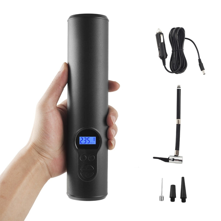 LCD Digital Display Rechargeable Portable Electric Air Pump With COB Light - Bicycle Locks & Bicycle Pumps by buy2fix | Online Shopping UK | buy2fix
