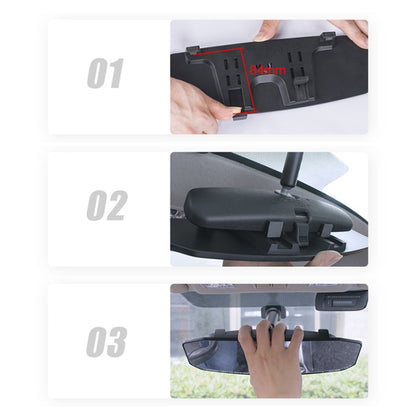 SHUNWEI SD-2414 Car Anti-glare Rear-view Mirror, Size: 244 x 90mm - In Car by SHUNWEI | Online Shopping UK | buy2fix