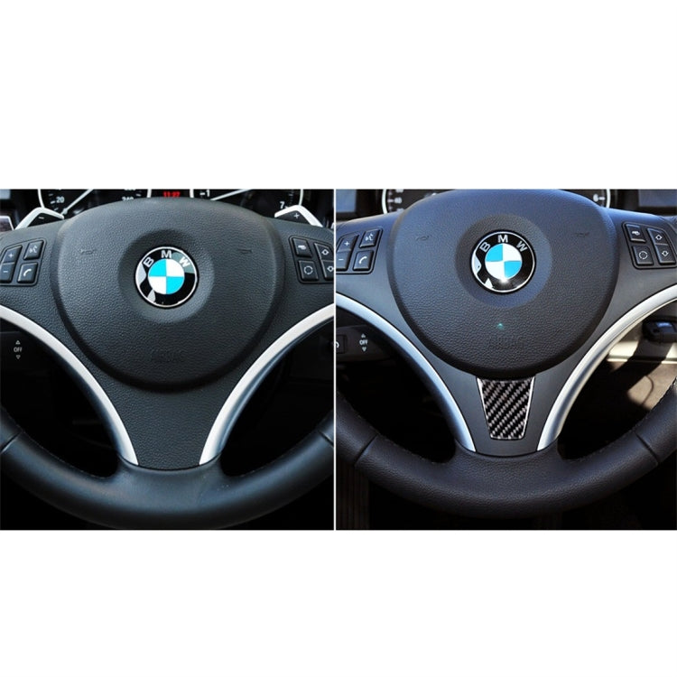 Large A Version Carbon Fiber Car Steering Wheel Decorative Sticker for BMW E90 2005-2012 -  by buy2fix | Online Shopping UK | buy2fix